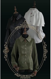 R-Series The Corridor Of The Time Cape Blouse(Reservation/3 Colours/Full Payment Without Shipping)